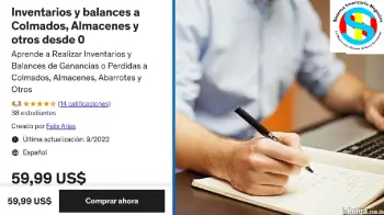 Curso aprende a realizar inventarios y balances a colmados