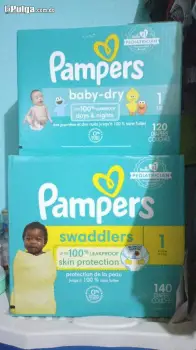 Se vende caja de pañales marca pampers