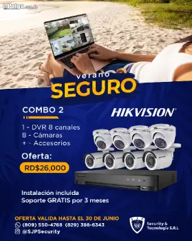 Oferta cámaras de seguridad  en la romana