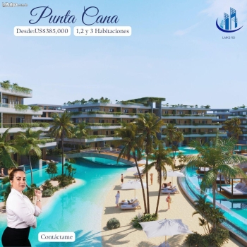 Apartamento en sector punta cana - punta cana beach resort 2 habitacio