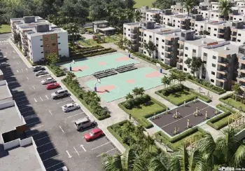 Apartamento  en sector sde - san isidro 3 habitaciones 1 parqueos