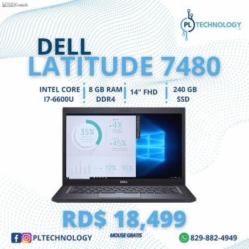 Laptop dell latitude 7480