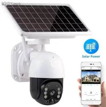 Camara wifi de exterior ptz solar