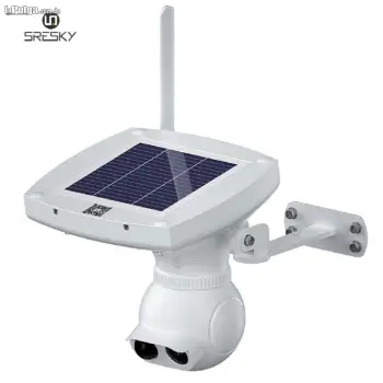 Cámara solar wifi alta definición luz infrarroja bullet inalámbrica