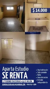 Alquilo aparta estudio