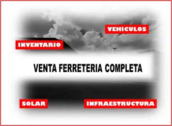 Atencion inversionistas ferreteros vendo  ferreteria en las