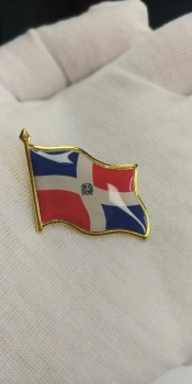 Pin de la bandera dominicana