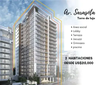 Apartamento en venta en construcción en bella vista