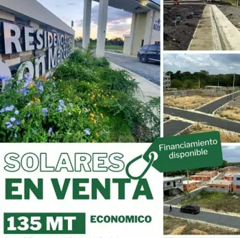 Solares de oportunidad en villa mella con financiamiento dis