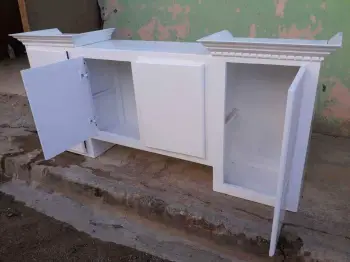 Gabinete para cocina con espacio para extractor de grasa