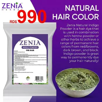 Henna para el cabello para tapar canas con plantas