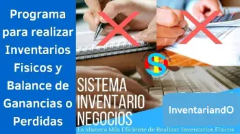 Programa inventarios colmados