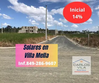 Solares en venta en villa mella santo domingo nortte