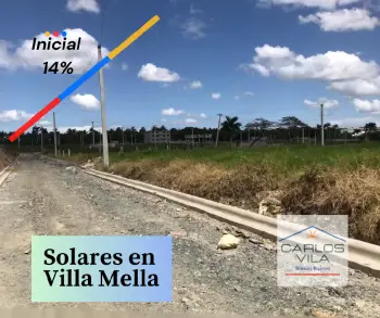 Solares en venta en villa mella santo domingo nortte