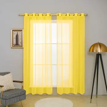 Cortinas visillos lisas