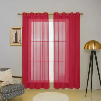 Cortinas visillos lisas