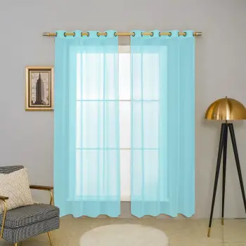 Cortinas visillos lisas