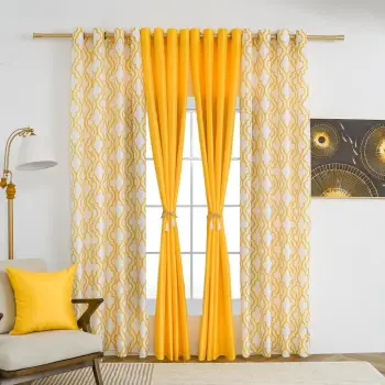 Cortinas chantun estampadas