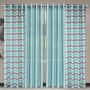 Cortinas chantun estampadas