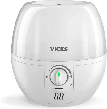 Humificador vicks de niebla fría  luz nocturna 0.6 gl