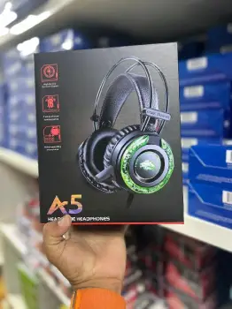 Audifonos auriculares a5 gamer cable usb led headset gamer