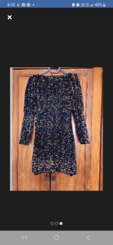 Vestido zara de brillos