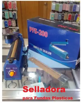 La original selladora para fundas plásticas y tengo fundas