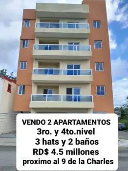 Apartamentos proximos al 9 de la charles