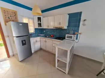 Villa turística en venta en boca chica proyecto con piscina