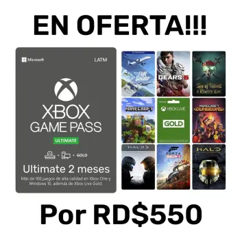 Games pass ultimate de 1 2 y 3 meses