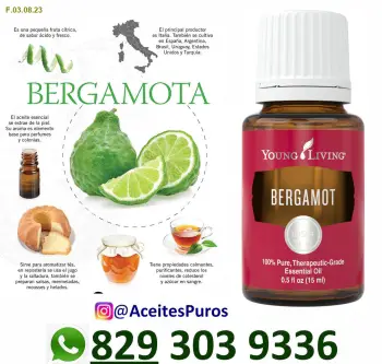 Aceite de bergamota para la caida del cabello contra la calv