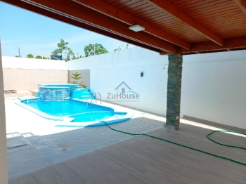 Casa con piscina en venta en gurabo santiago wpc03