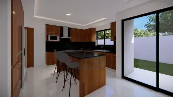 Casa venta en residencial cerrado en gurabo santiago wpc12