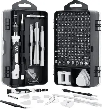 Kit juego de destornilladores de precision 115 en 1 bisutime