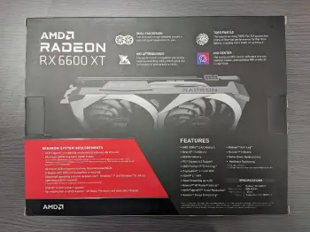 Msi mech 2x amd rx 6600 xt 8gb nueva - no cambio