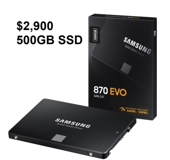 Disco duro samsung 870 evo 500gb ssd sata 2900