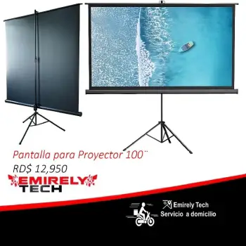 Pantalla para proyector 100 pantalla de cine