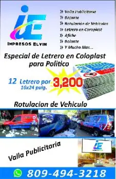 Rotulacion de vehiculo