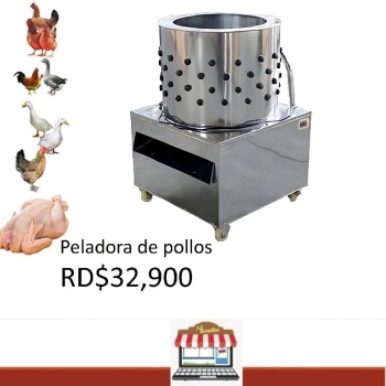 Maquina peladora de pollos industrial pelador de pollo