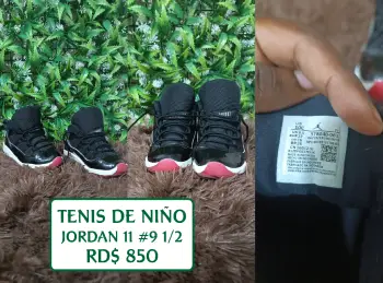 Varios tenis de niños