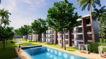 Proyecto en punta cana apartamentos de 1 2 y 3 habitaciones