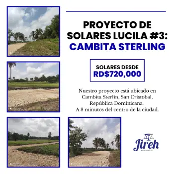 Venta de solares en cambita sterling