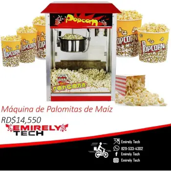 Maquina automatica de palomitas de maiz horno de palomitas