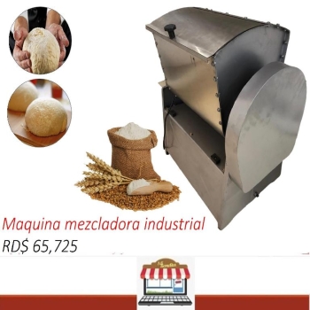 Máquina industrial amasadora mezcladora de masa de harina