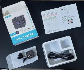 Camara inhalambrica wi-fi tipo encubierta ó escondida