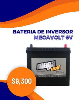 Batería de inversor megavolt 6v