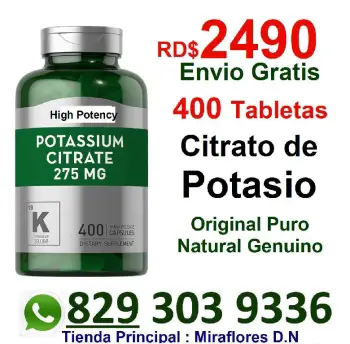 Citrato de potasio potacio citrate potassium