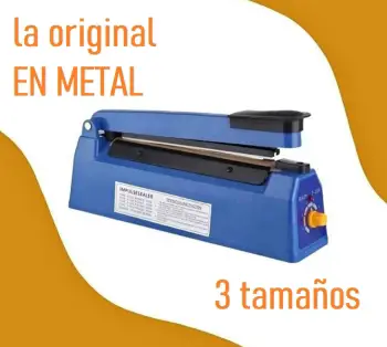 Selladoras en metal para fundas plásticas vendo también la