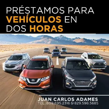 Prestamos vehiculos en 2 horas