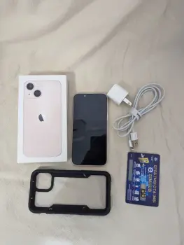 Iphone 13 mini 256 gb  cover  cargador  turbo sim vendo